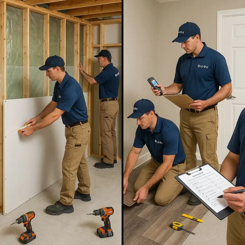 Repairs and Reconstruction process in Cedar Springs, MI